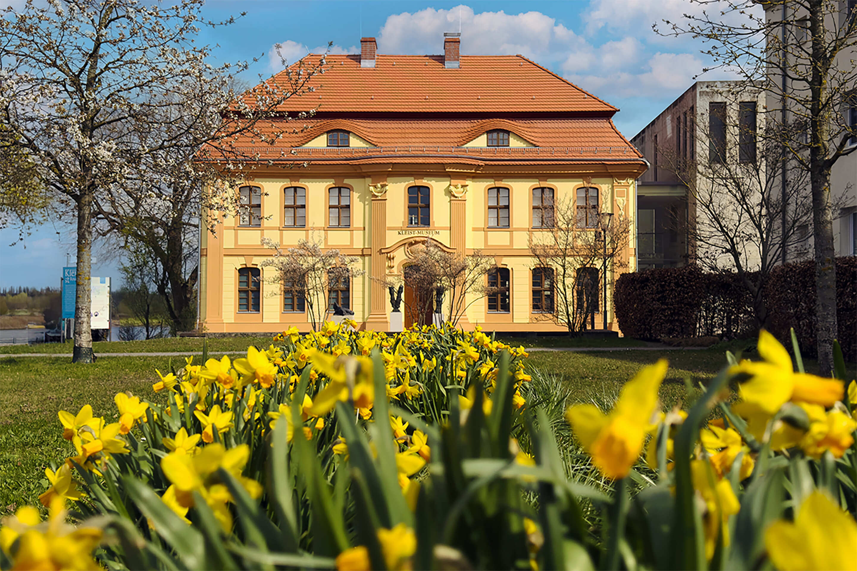Kleist-Museums im Frühling, Foto: Stiftung Kleist-Museum